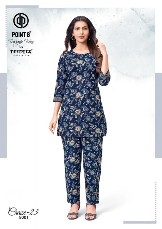 Deeptex craze vol-8 coord set womens dresses wholesale